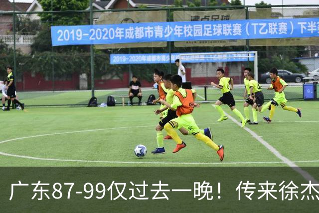 广东87-99仅过去一晚！传来徐杰、亚帅的重要消息，杨鸣说得很实在