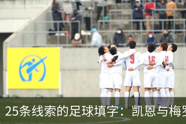 25条线索的足球填字：凯恩与梅罗问答同场
